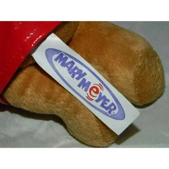 MARY MEYER Claws for Paws Teddy Bear with Lobster Hat, Hands + Raincoat - Picture 4 of 5